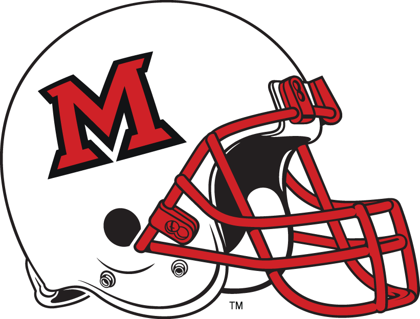 Miami (Ohio) Redhawks 1997-Pres Helmet iron on paper